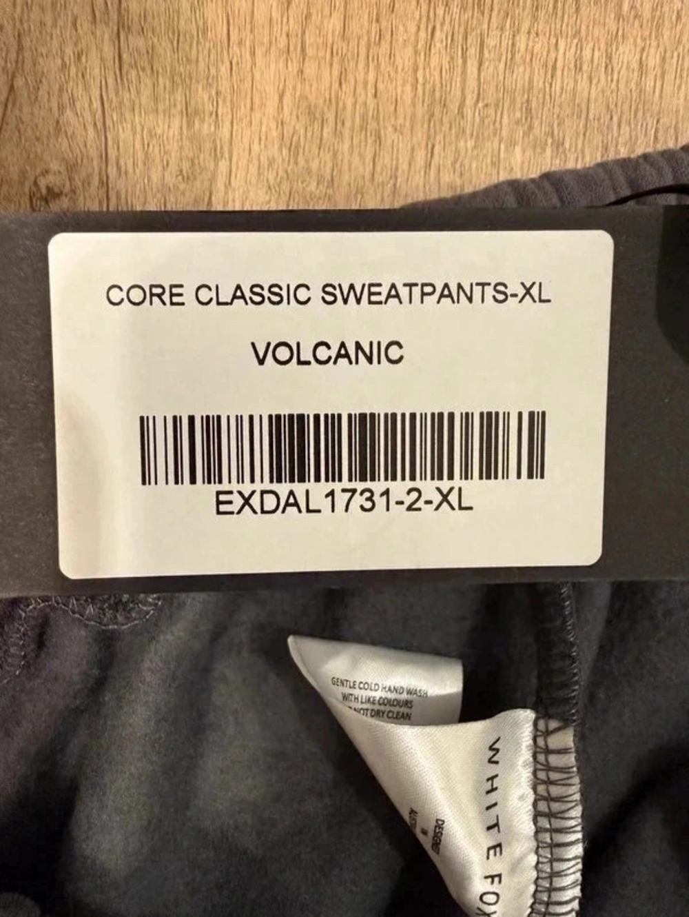 White Fox Boutique Core Classic Sweatpants - Volcanic (Oversized XL) - Picture 9 of 9